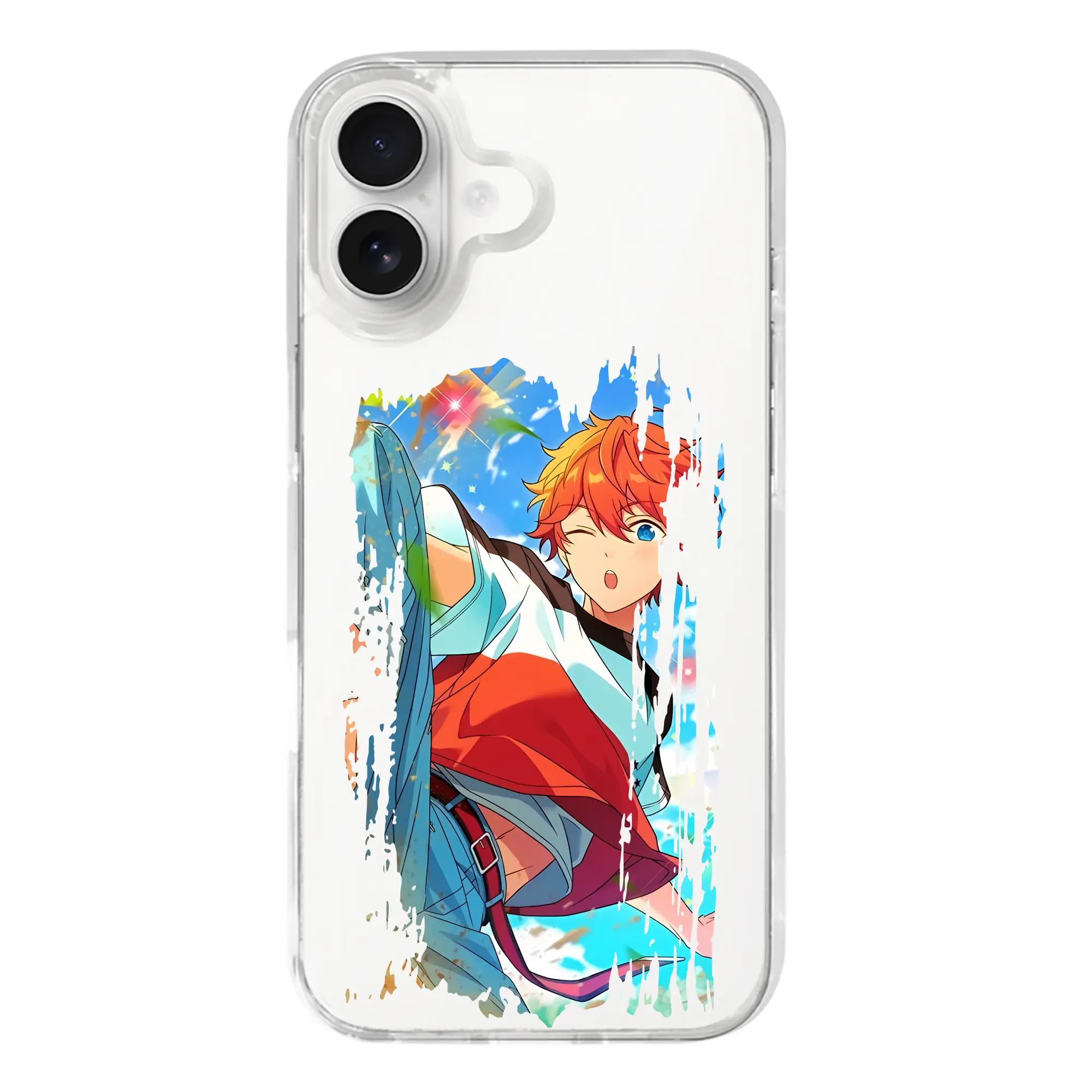 あんさん ぶる グッズ Trickstar 明星スバル - iPhone 17シリーズ 透明スマホケース – 薄型・耐衝撃・精密フィット保護カバー